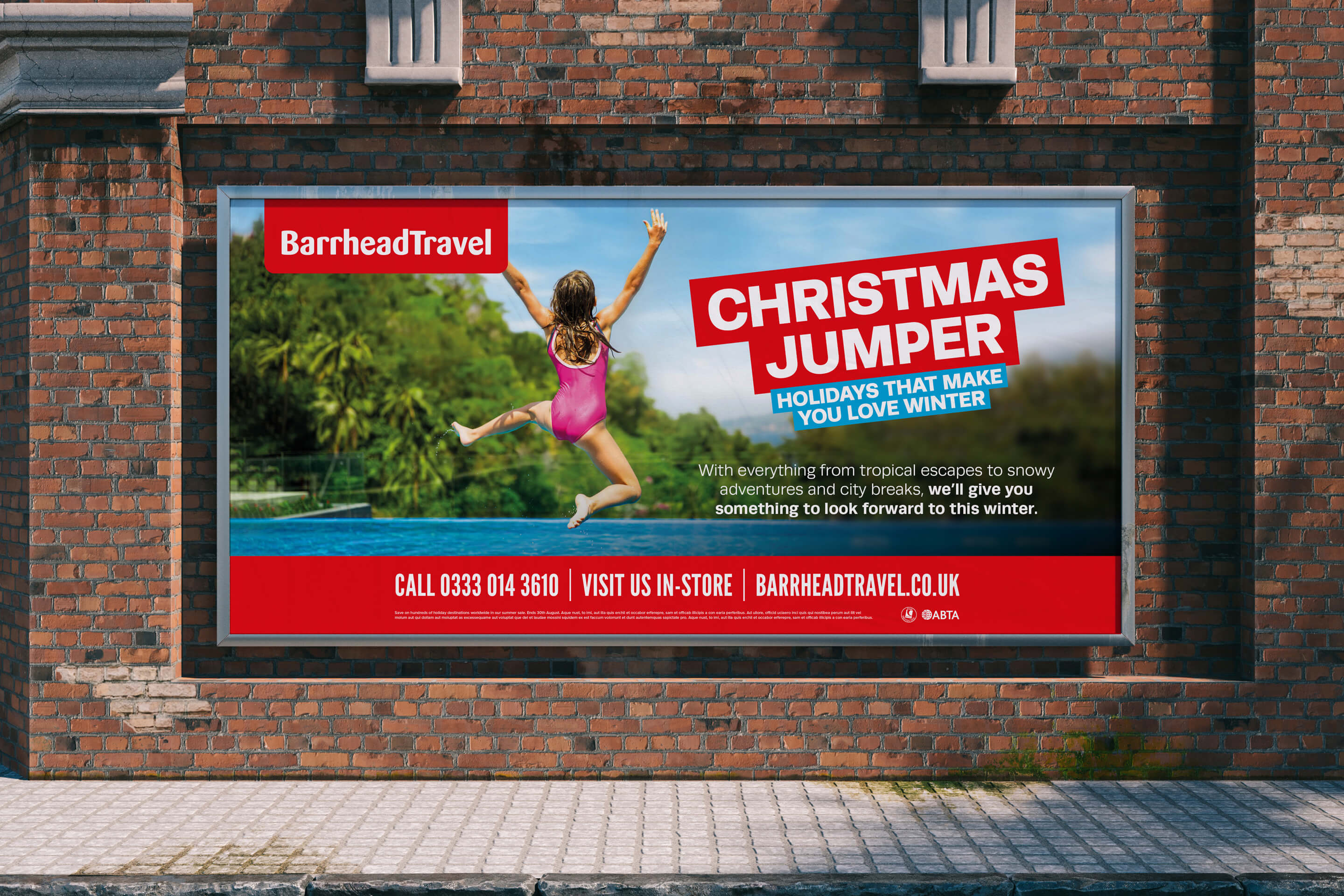 Barrhead Travel Winter Campaign - Christmas Jumper