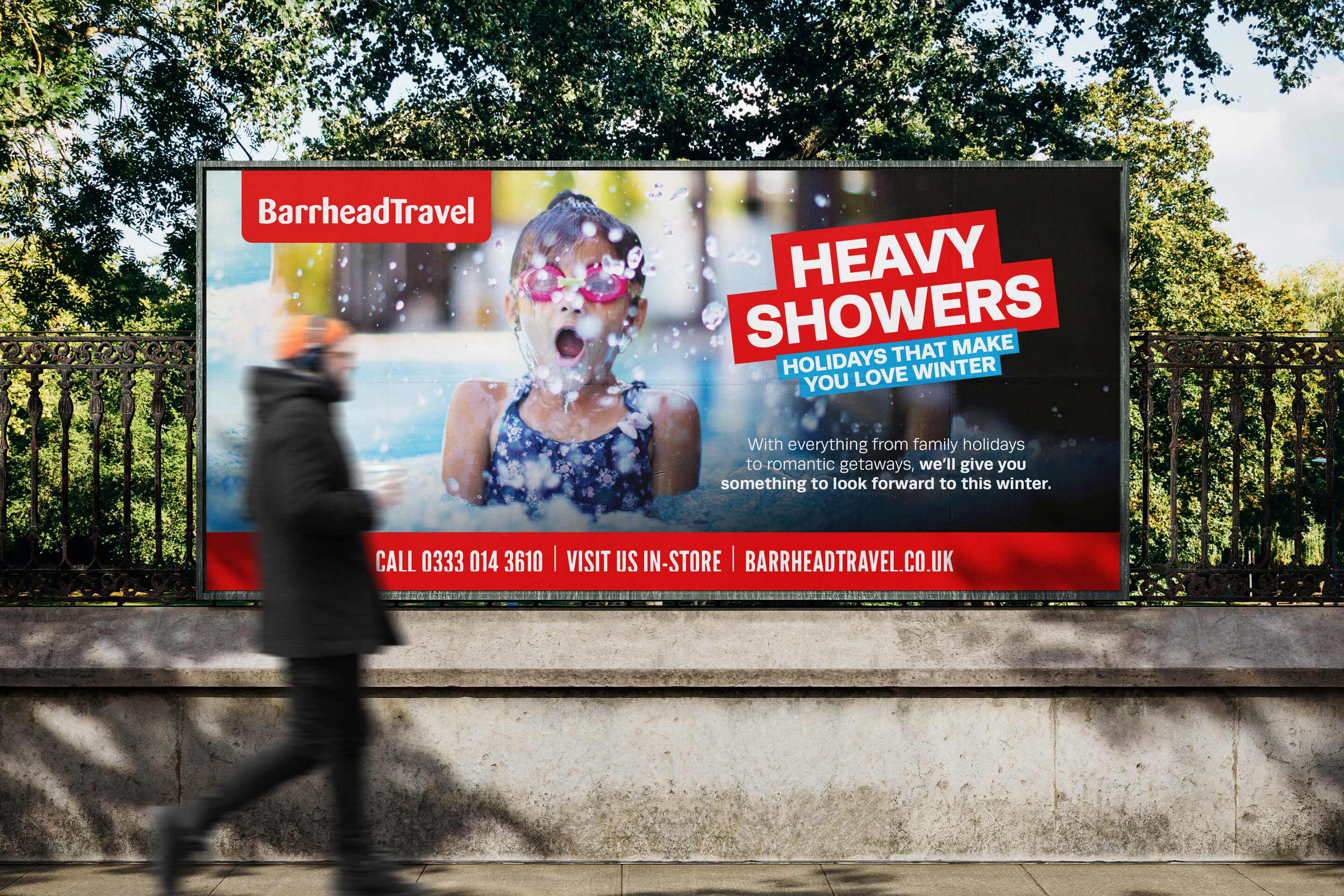 Barrhead Travel Love Winter - Heavy Showers