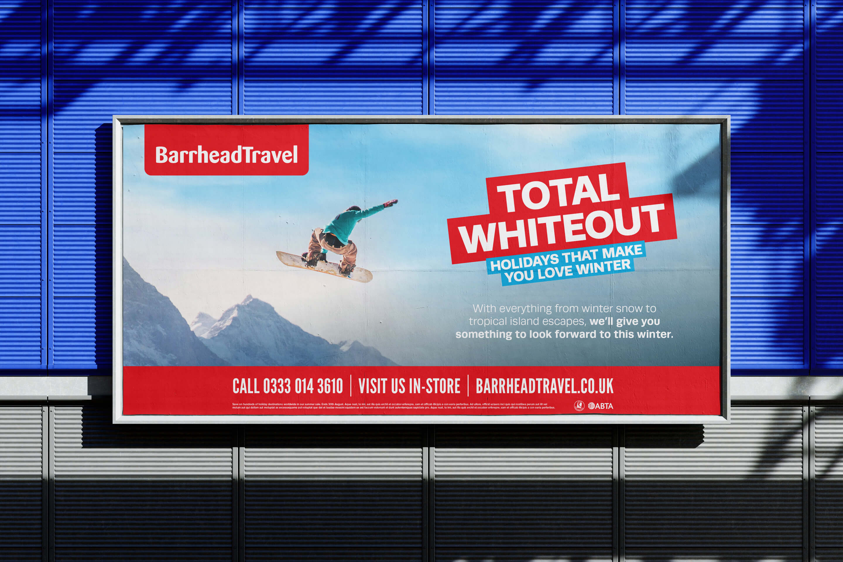 Barrhead Travel Love Winter - Total Whiteout