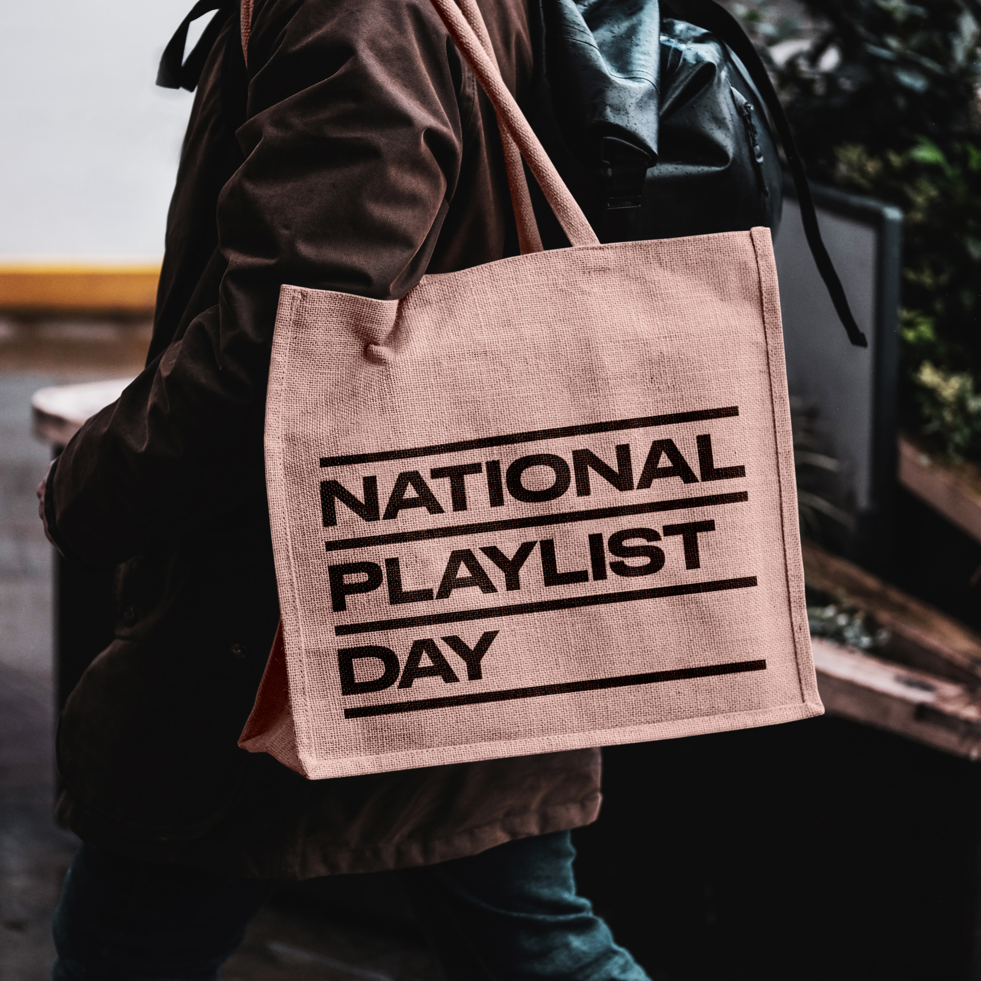 Playlist for Life Branded Tote Bag