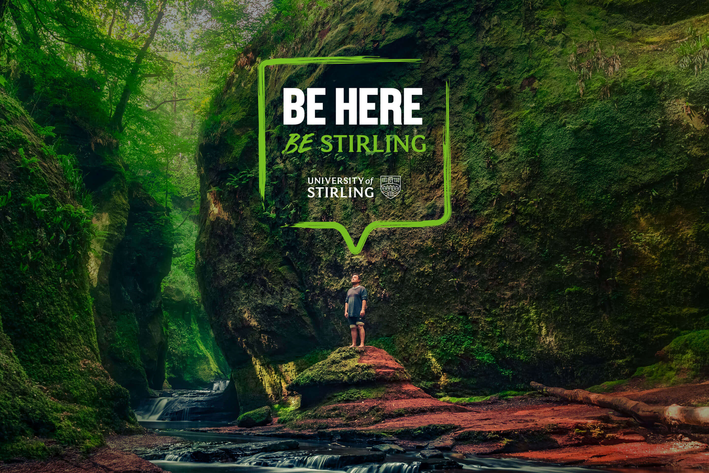 University of Stirling, Be Here Be Stirling